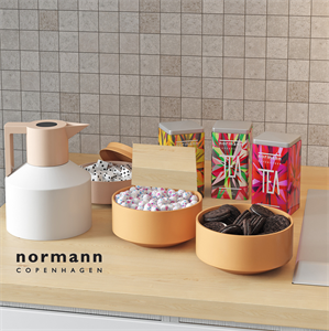 Geo Orange Decor